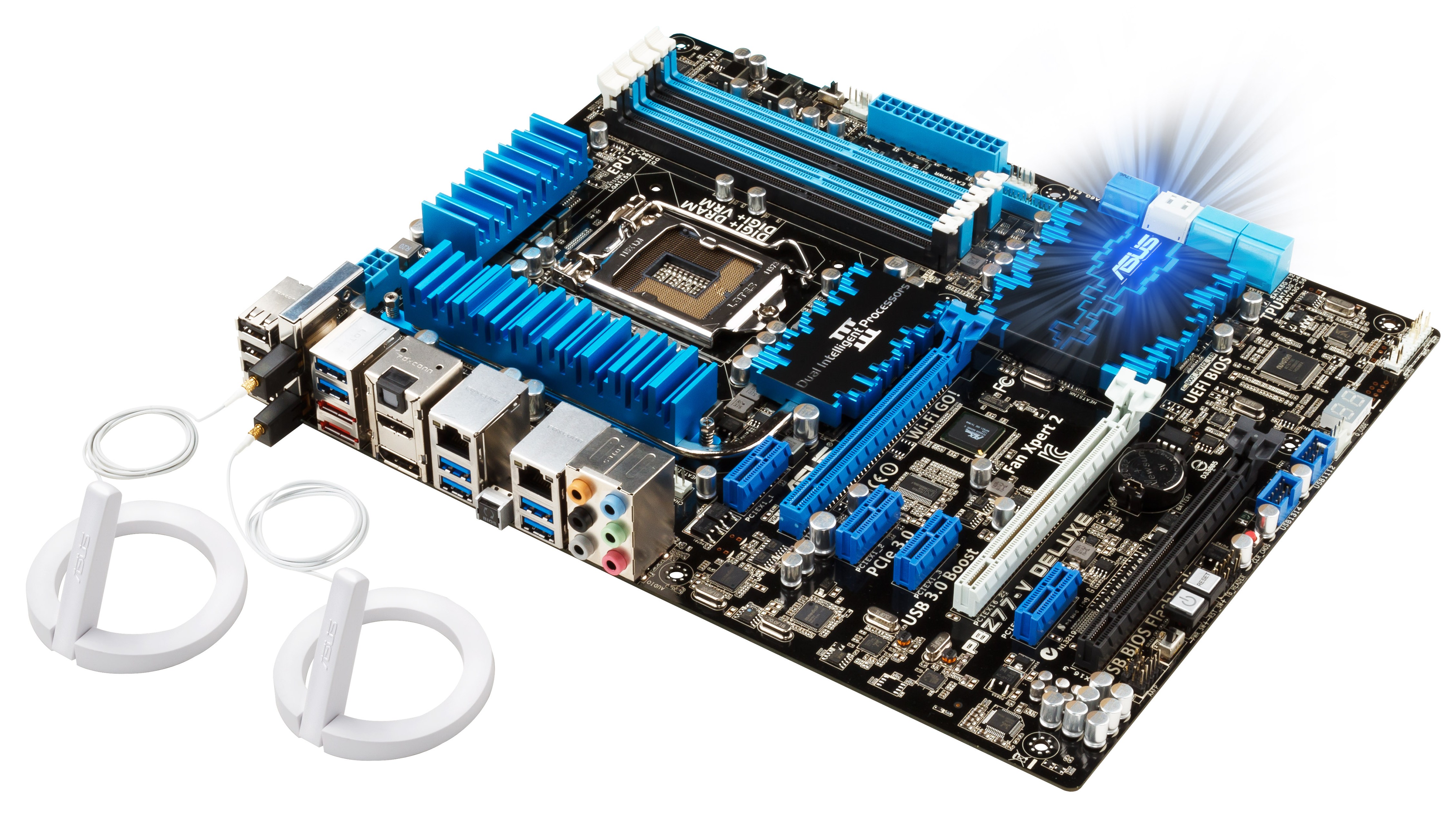 ASUS P8Z77-V Deluxe - Intel Z77 Panther Point Chipset and Motherboard